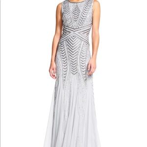 Adrianna Papell Beaded Gown